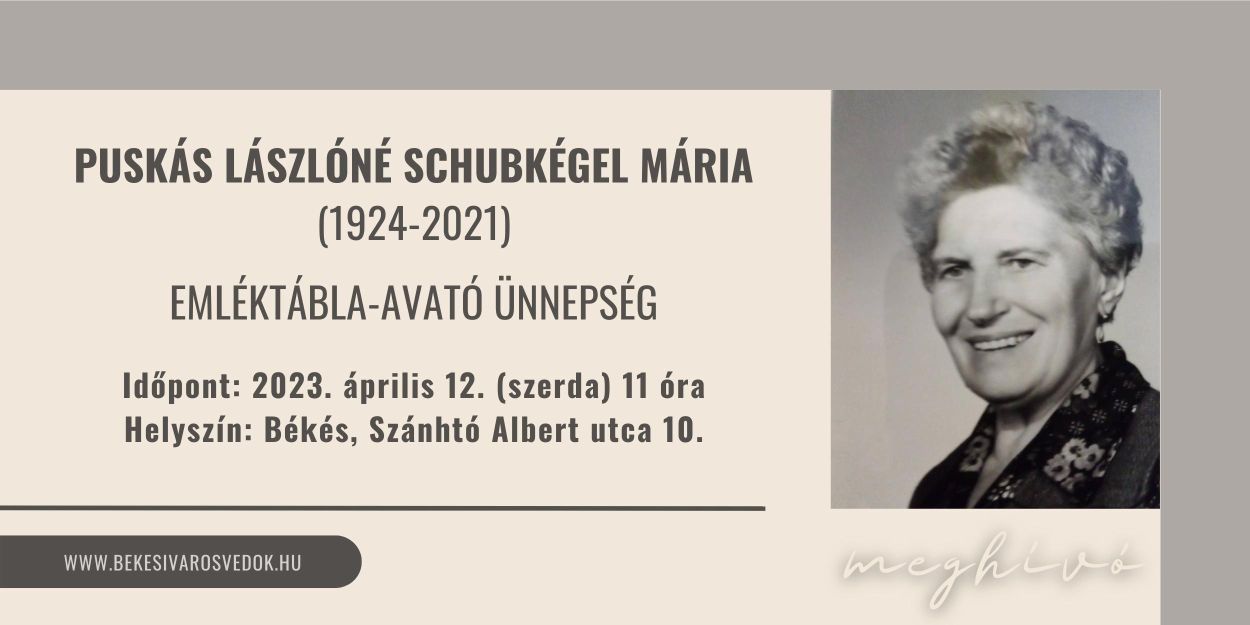 Marika néni emléktáblája...