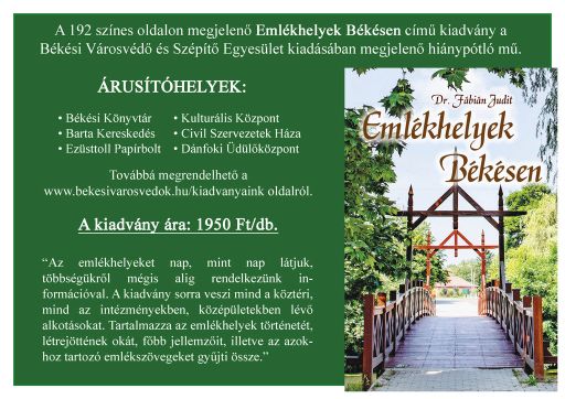 Friss helytörténeti kiadvány jelenik meg Békésről