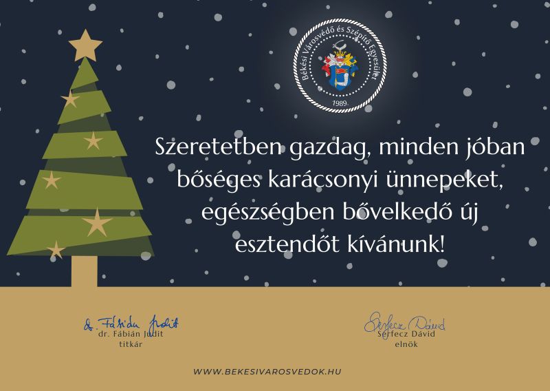 Karácsonyi üdvözlet